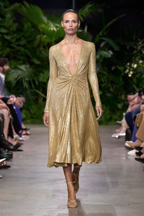 hadid michael kors|bella hadid gold sequin dress.